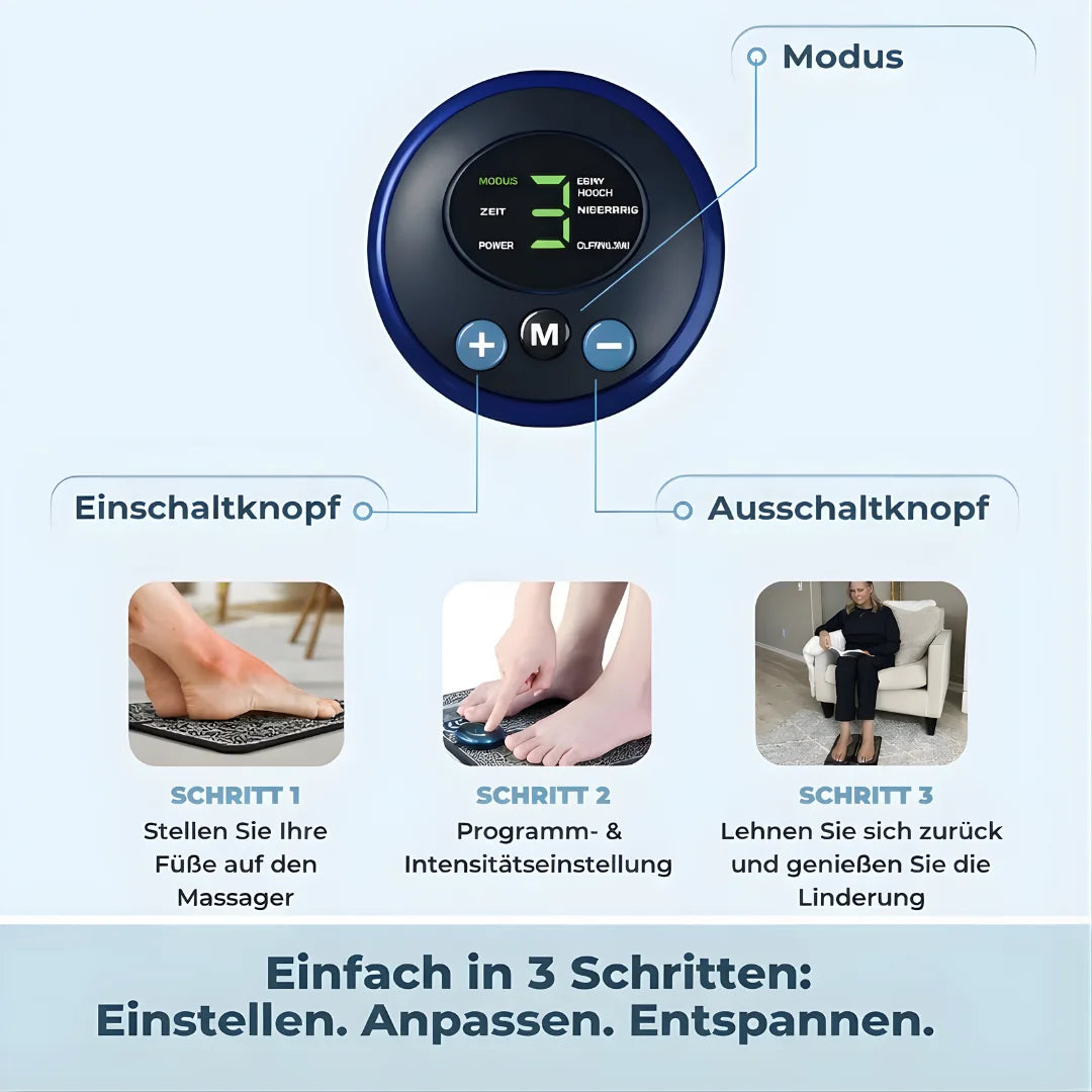 RESTIVA™ EMS-TECHNOLOGIE FÜR LEICHTE BEINE IM ALLTAG