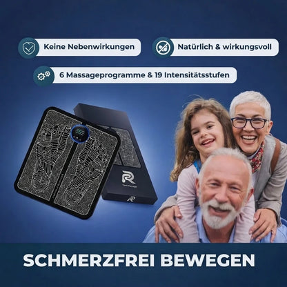 RESTIVA™ EMS-TECHNOLOGIE FÜR LEICHTE BEINE IM ALLTAG